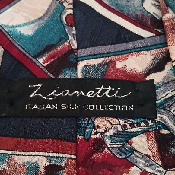 Zianetti Italian Silk Collection baseball tie Padres, Tigers, Angels, Yankees - Picture 6 of 7